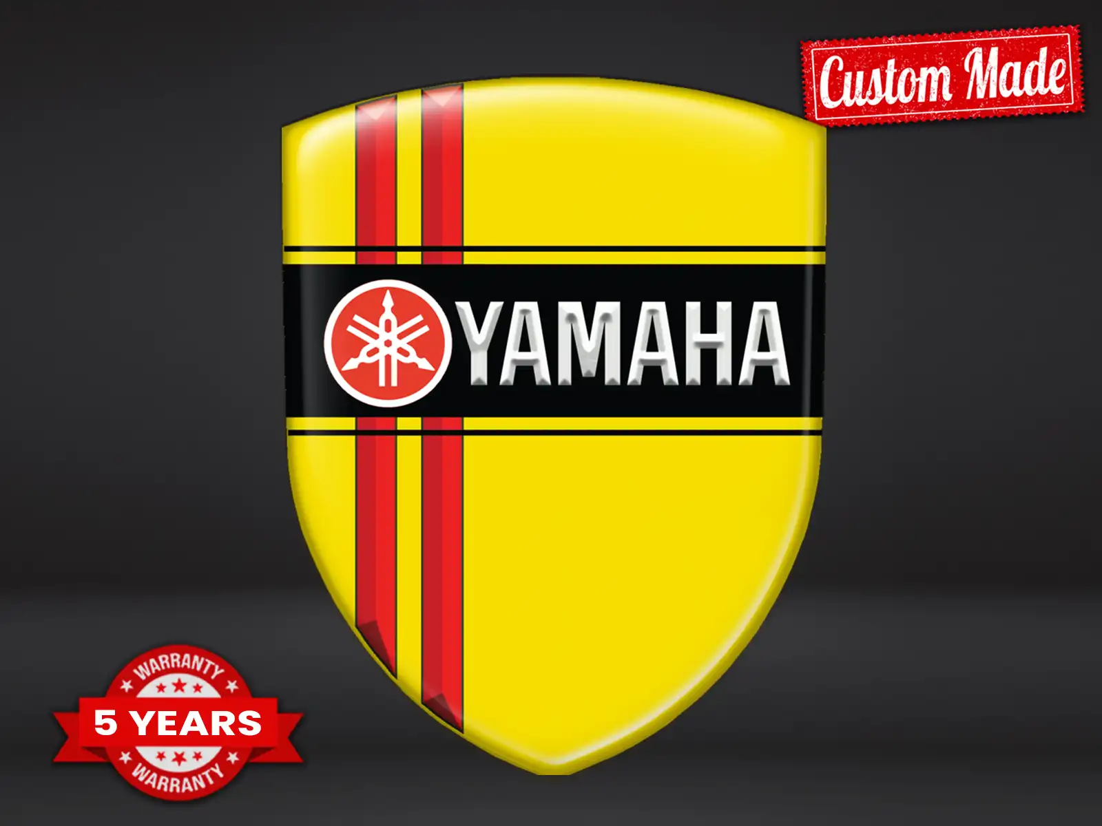 Yamaha Pegatinas Logo Personalizadas Resistentes Edición Limitada